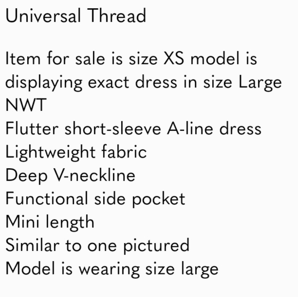 KNOX ROSE BLACK V NECKLINE  SHIFT DRESS NWT SIZE XS - Picture 10 of 11